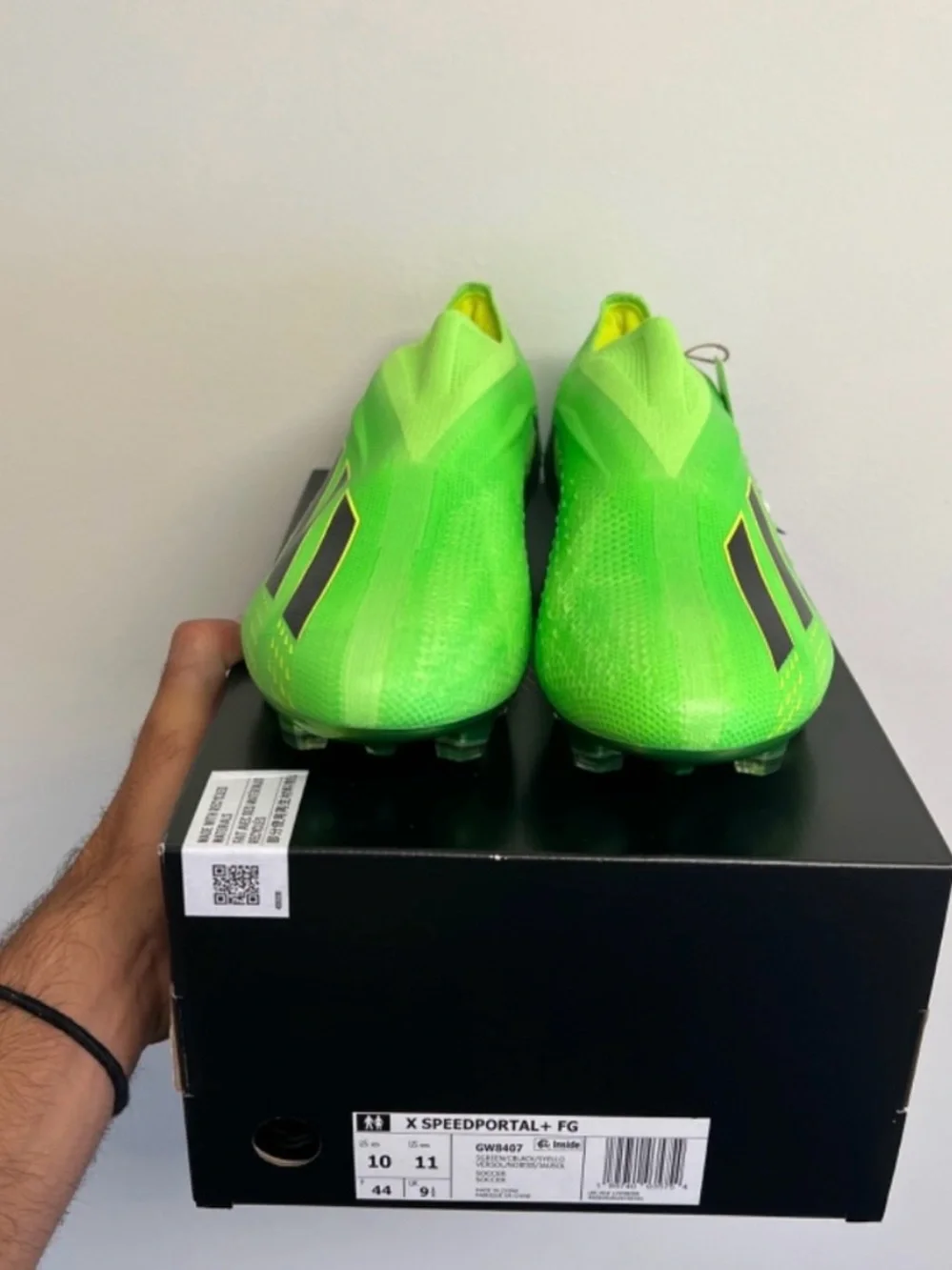 Adidas X Speedportal + FG. Size 10 US